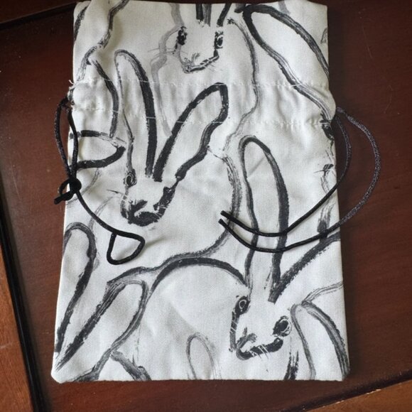 Artise Hunt Slonem "Bunny" Drawstring pouch - Picture 2 of 2